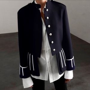 Burberry Ridgeton Military Jacket Size 6 NWT